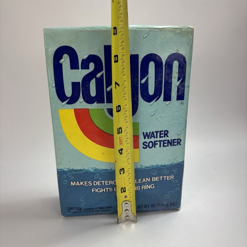 Calgon Water Softener Powder Box 2 LB 8 OZ (40 OZ) Box Discontinued - NEW - Picture 6 of 6